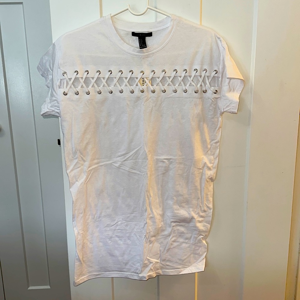 White tshirt dress